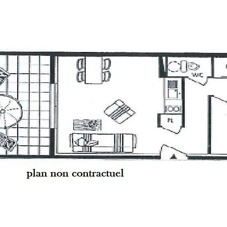 Апартаменты Ce020-i002 2 Pieces 4 Couchages - Cavaliere Ле-Лаванду
